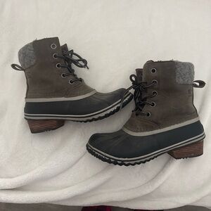 Sorel Women's Winter Boots in Brown and Gray